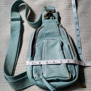 Free People Leather cross body bag